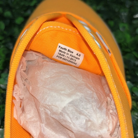 VANS Authentic Lo Pro, Orange/ Pop - Picture 6 of 6